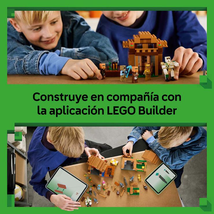 LEGO&reg; Minecraft Ataque del Evocador a la Aldea 21596