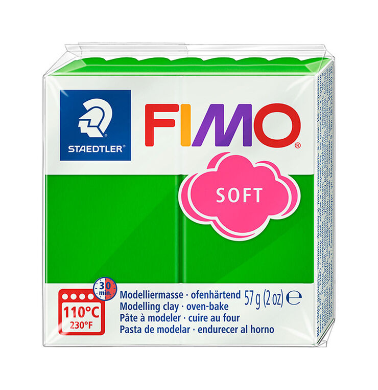 Pasta moldear Fimo Soft 57g verde