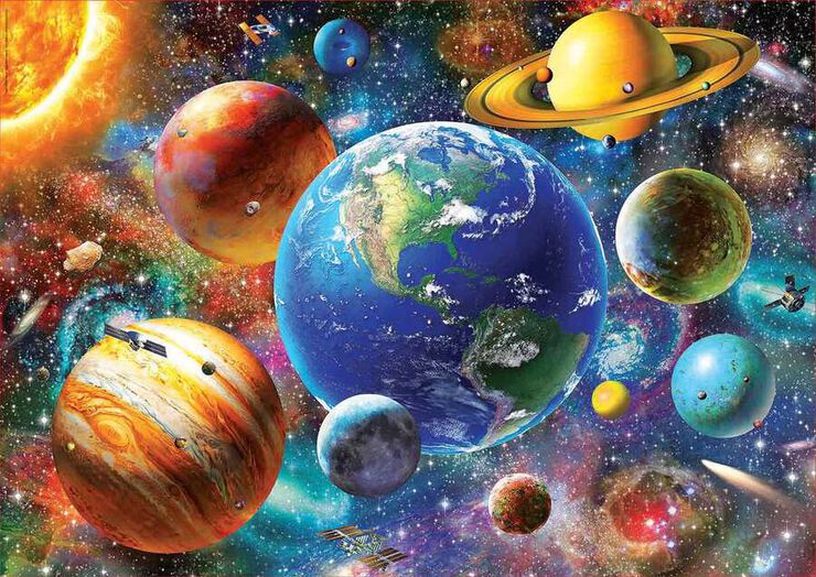 Puzzle Educa Sistema Solar 500 piezas