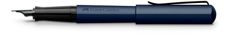 Pluma Faber-Castell Hexo azul