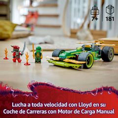 LEGO® Ninjago Coche de Carreras con Motor de Carga Manual de Lloyd 71828