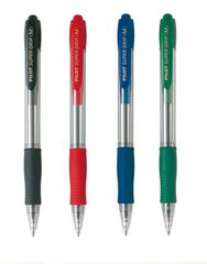 Bolígrafos Pilot Super Grip rojo 12u