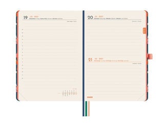 Agenda Finocam Design D&iacute;a P&aacute;gina 2027 Catal&aacute;n Flora