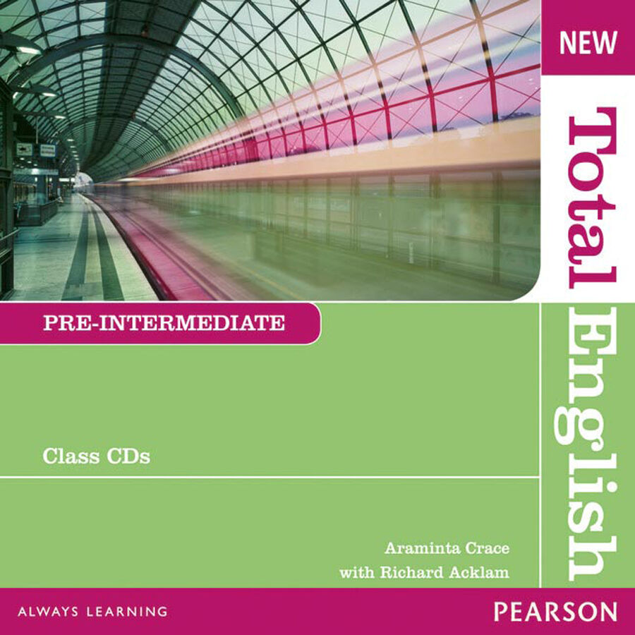 NEW TOTAL ENGLISH PRE INTERMEDIATE CD CLASS Pearson 9781408254295
