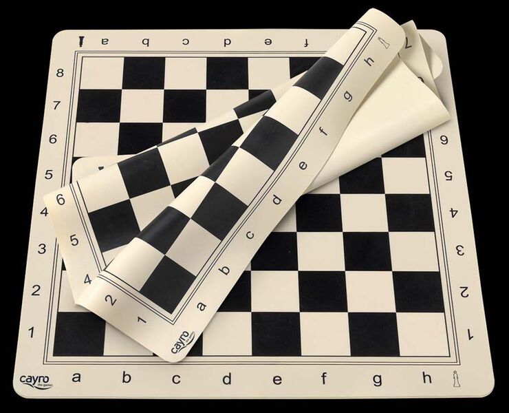 Tablero de ajedrez de silicona 40x40 cm