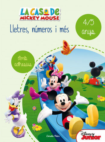 La casa de Mickey Mouse. Lletres, n&uacute;meros i m&eacute;s 4/5