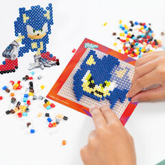 Crea Sonic con Perlas para Planchar