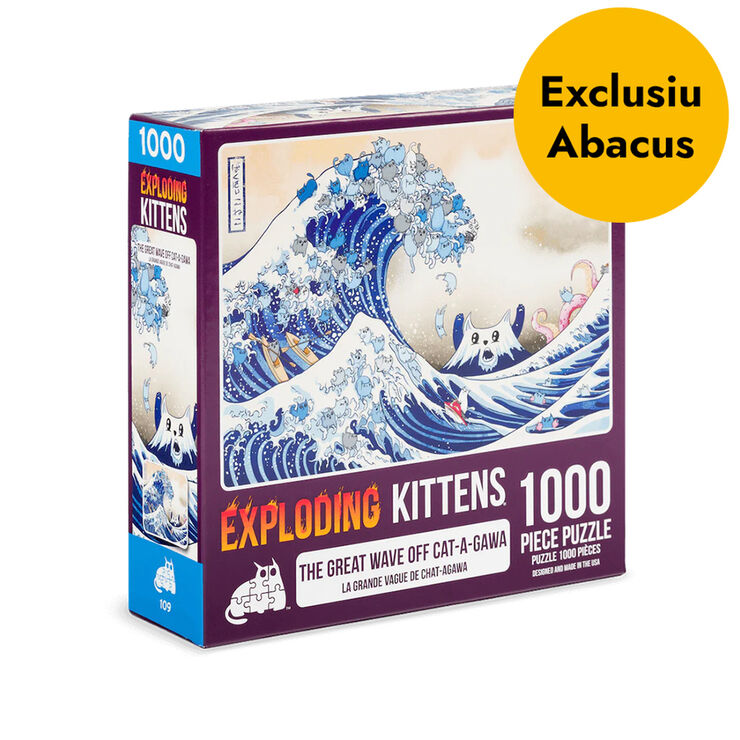Puzle 1000 peces Great Wave of Catagawa
