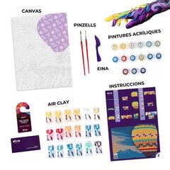 Okto Pintura sensorial 3D + Números Globo