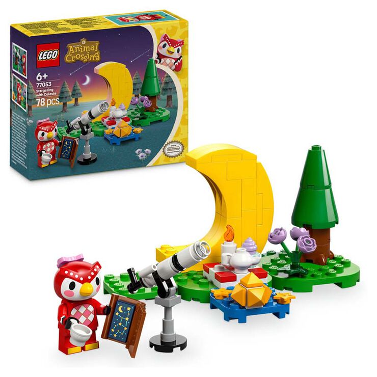 LEGO® Animal Crossing Mirando las estrellas con Estela 77053