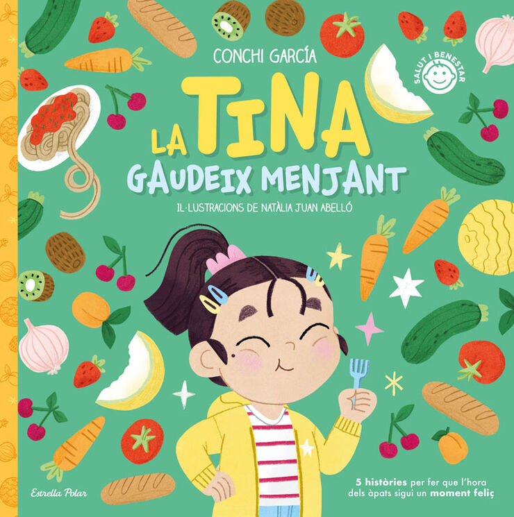 La Tina gaudeix menjant