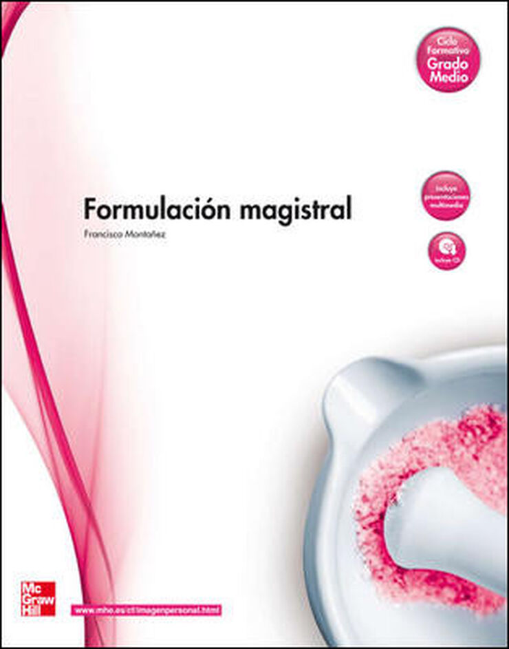 FORMULACIÓN MAGISTRAL CICLOS FORMATIVOS McGraw-Hill Text 9788448169282