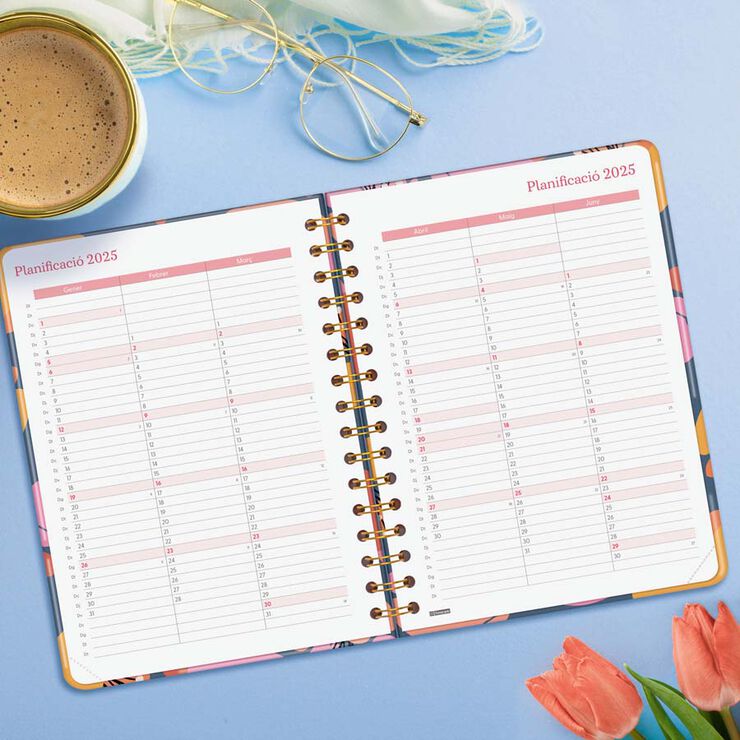 Agenda Finocam You E10 sem/vista h cat 2025 Tulip