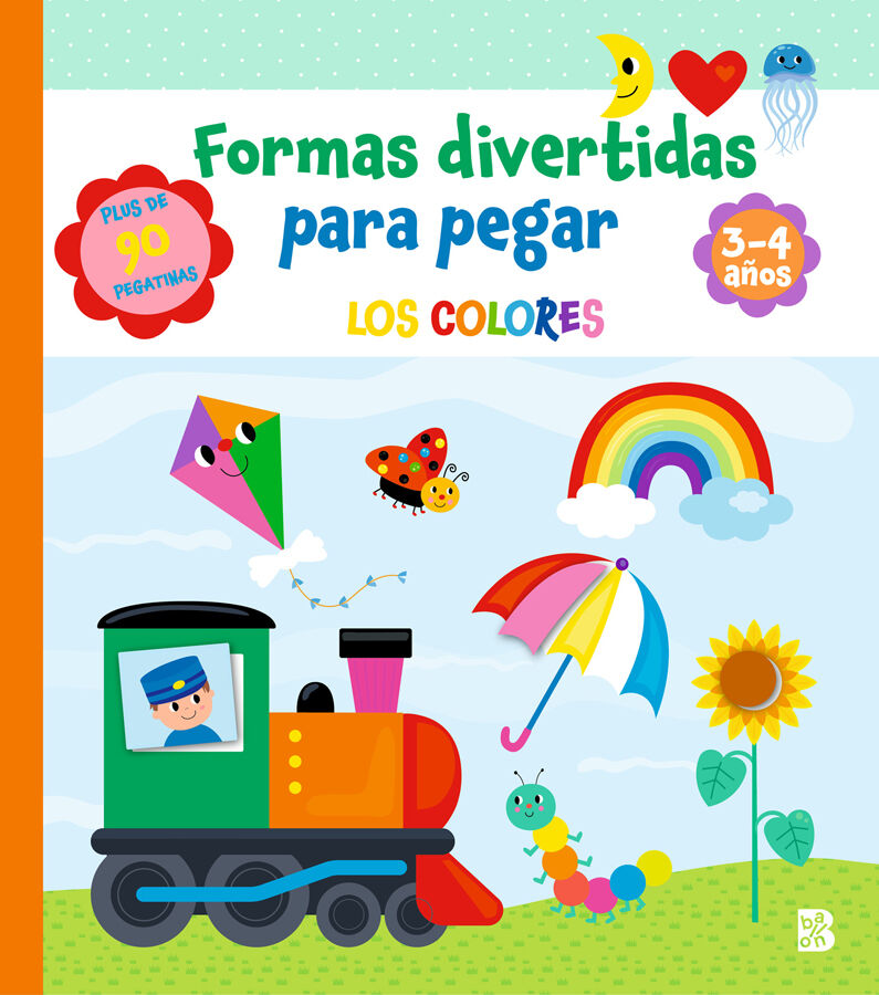 Formas divertidas para pegar - Los colores