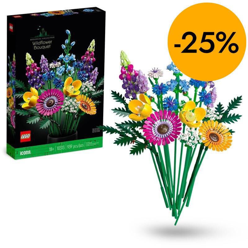 LEGO&reg; Icons Ram de Flors Silvestres 10313