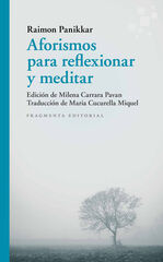Aforismos para reflexionar y meditar