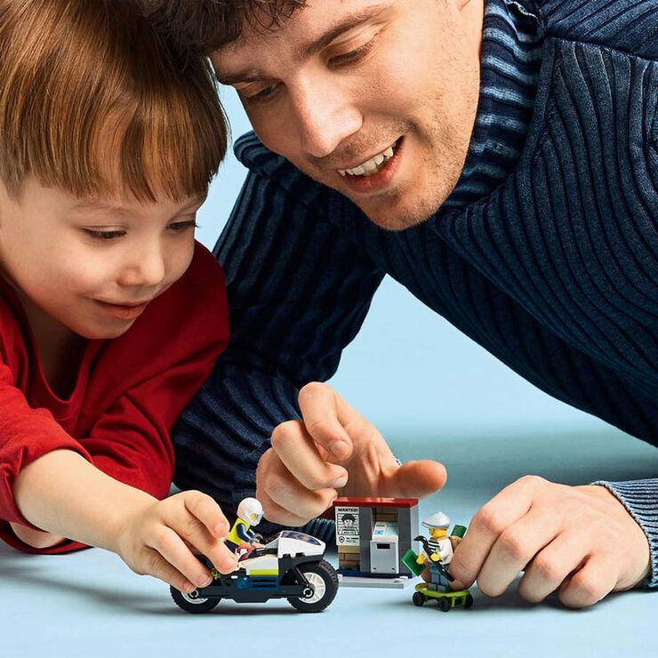 LEGO® City Persecución en Moto de Policía 60455