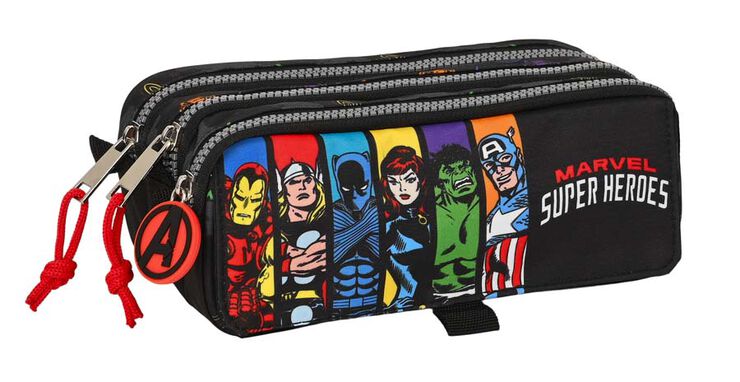 Estuche Triple Avengers Super Heroes