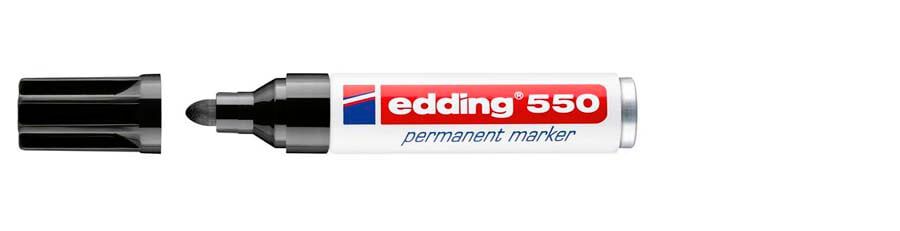 Retolador Edding 550 negre
