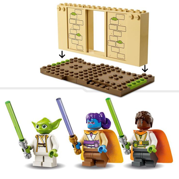 LEGO® Star Wars Templo Tenoo Jedi™ con el Maestro Yoda 75358