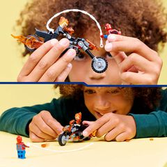 LEGO® Super Heroes Spider-Man vs. la Moto del Motorista Fantasma 76335