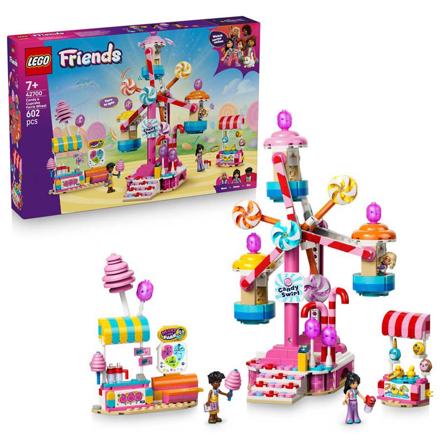 LEGO&reg; Friends Noria de Caramelos y Cupcakes 42700
