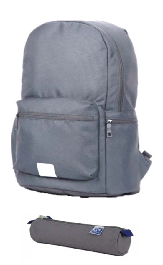 Pack Exclusivo Mochila + Estuche Byou Gris
