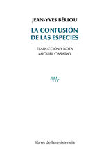 La confusión de las especies La confusión de las especies