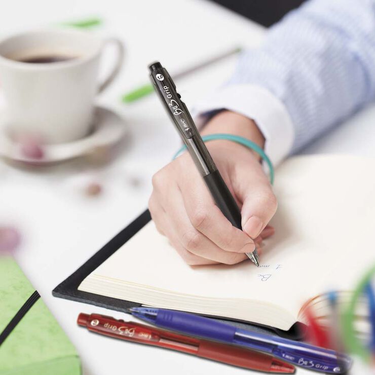 Bolígrafos Bic BU3 Comfort Grip 10u