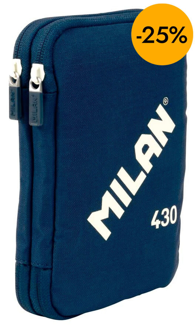 Plumier 2 pisos Milan 430 Since1918 blau