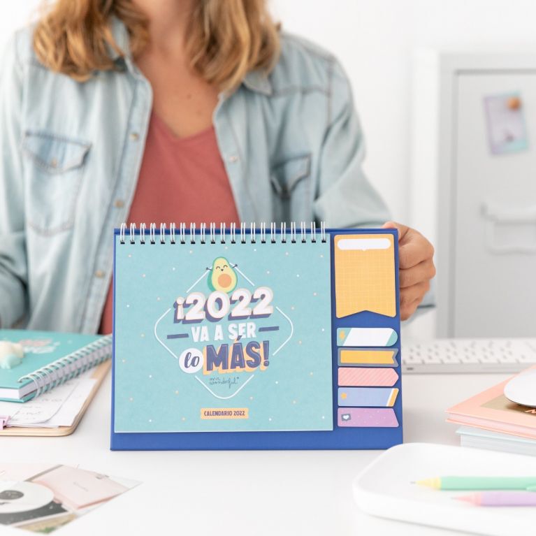 Calendari de sobretaula Mr.Wonderful 2022 castell&agrave; 2022 va a ser lo m&aacute;s