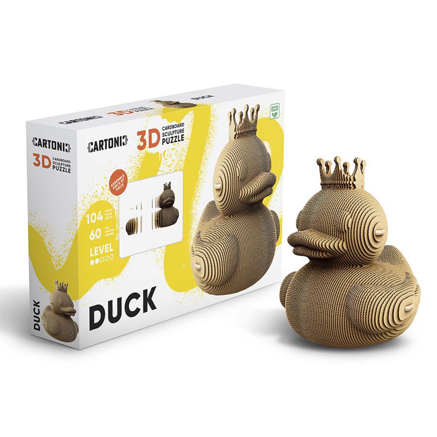 Puzzle 3D Cartonic Duck