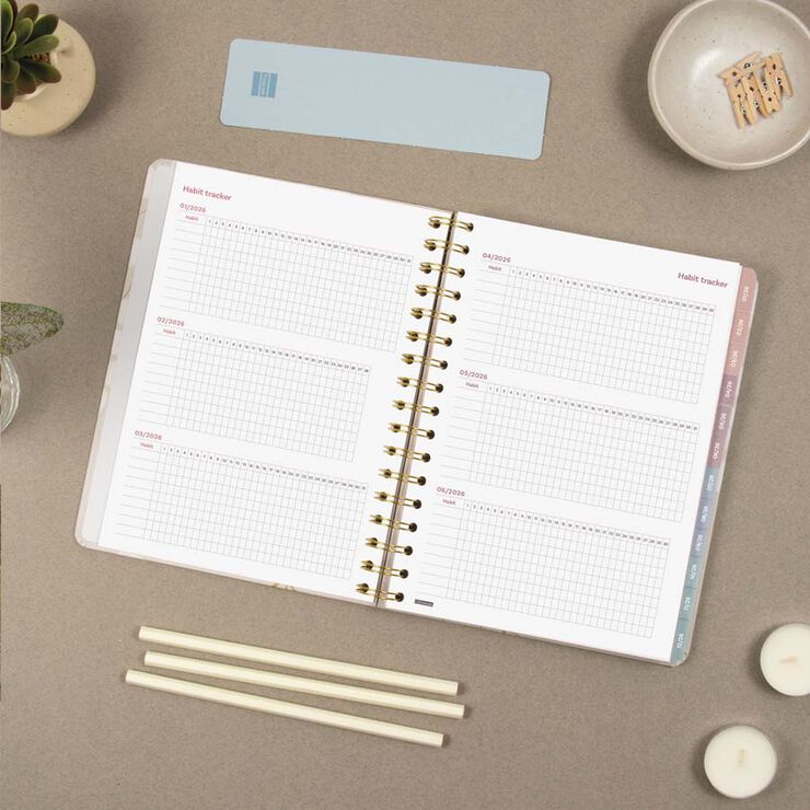 Agenda Finocam Optimal 1/4 sem/vista horizontal mult 2026 Vera