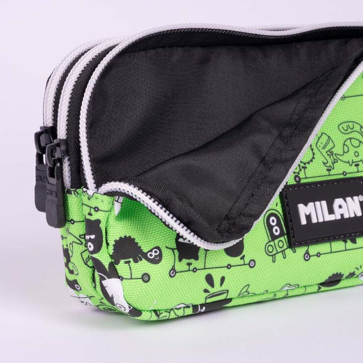 Estuche 3 cremalleras Milan Especial Tandem2