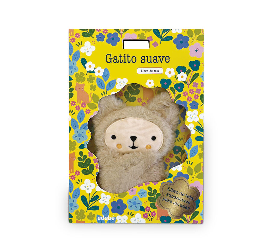 Gatito suave. Libro de tela supersuave para abrazar