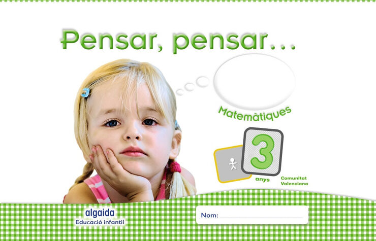 Matemtiques Pensar, Pensar Infantil 3 anys