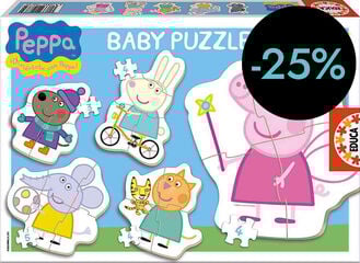 Puzle Baby de 3, 4 y 5 piezas Peppa Pig