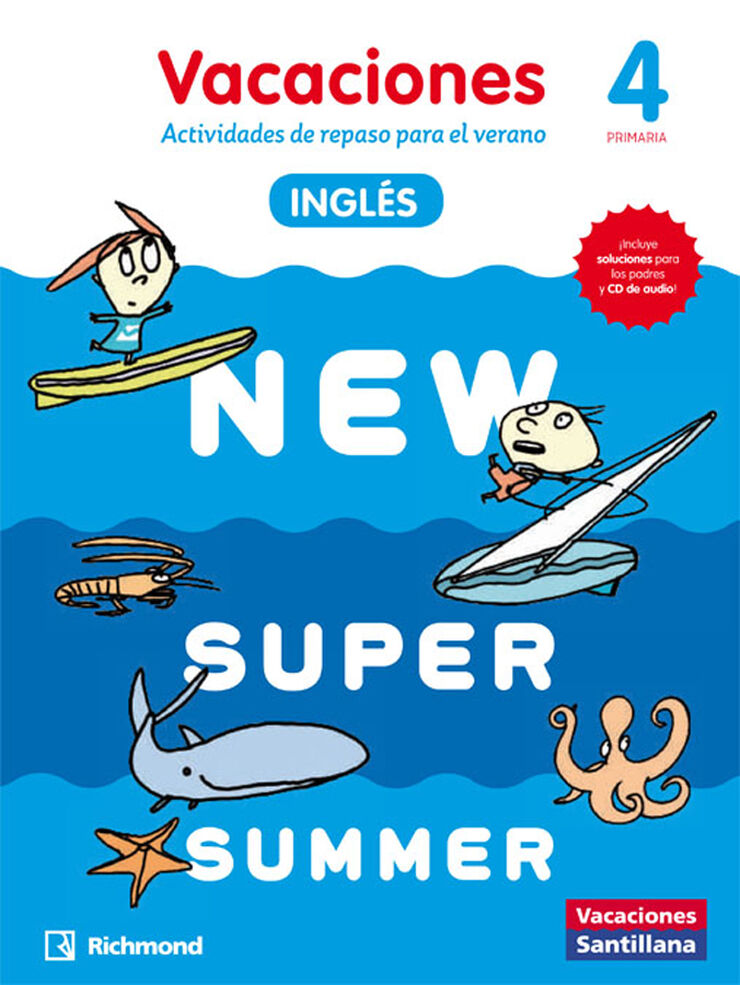 Vacaciones New Super Summer 4º Primaria