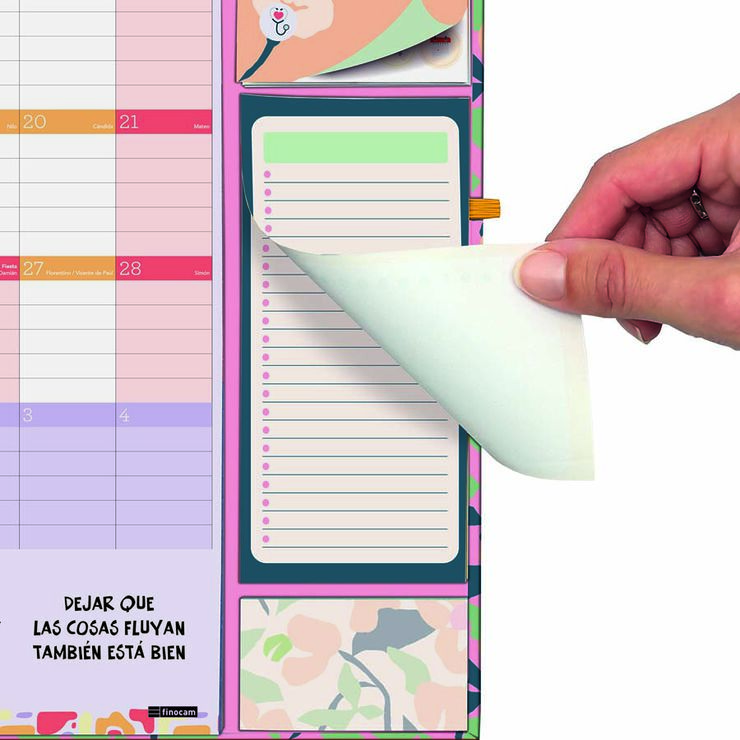 Calendario Pared Finocam 16M Plus Castellano 2026-27 Vitae