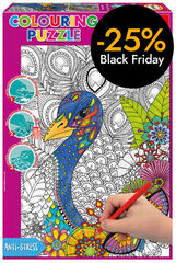 Puzle Educa Pavo real