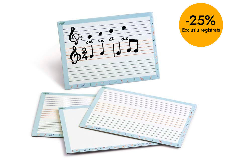 Pizarra individual blanca