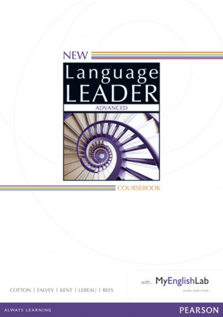 New language Leader Advanced Coursebook With Myenglishlab Pack