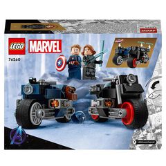LEGO® Marvel Motos de la Viuda Negra y el Capitán América 76260