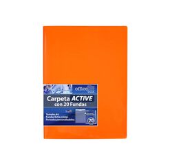 Carpeta 20 fundas A4 Office Box