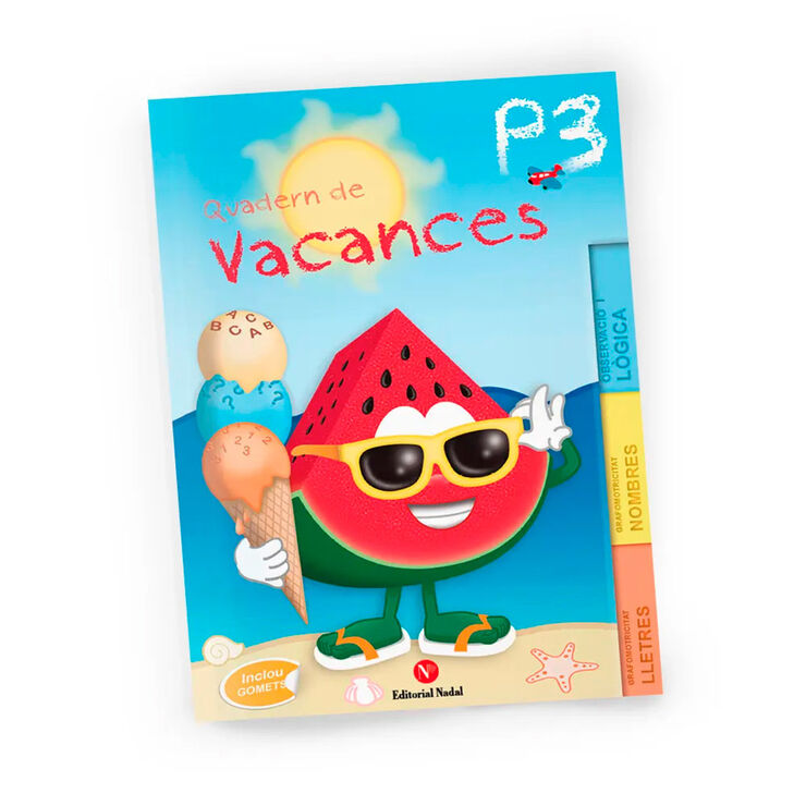 Quadern de Vacances Infantil 3 anys
