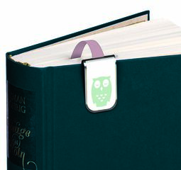 Punto de Libro met&aacute;lico + Cinta Eule