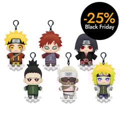 Peluches Naruto Shippuden Tomonui Serie 2 surtidos