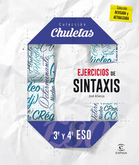 Ejercicios de sintaxis 3&ordm; y 4&ordm; para la ESO