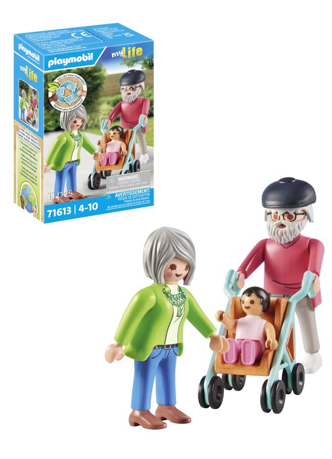 Playmobil My Life Abuelos y Bebe 71613 Abacus Online