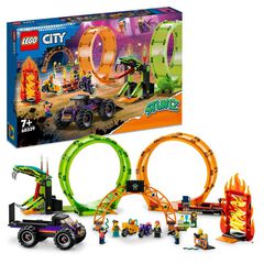 LEGO&reg; City Stuntz Pista Acrob&aacute;tica con Doble Rizo 60339